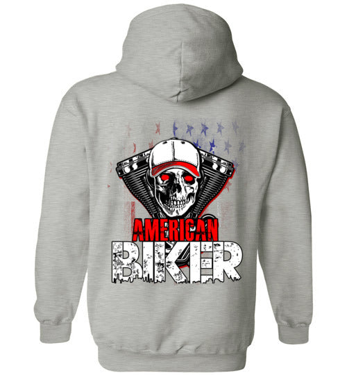 AMERICAN BIKER BACK PRINT
