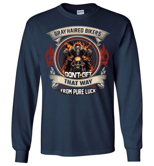 Grey Haired Bikers Don`t Get That Way From Pure Luck