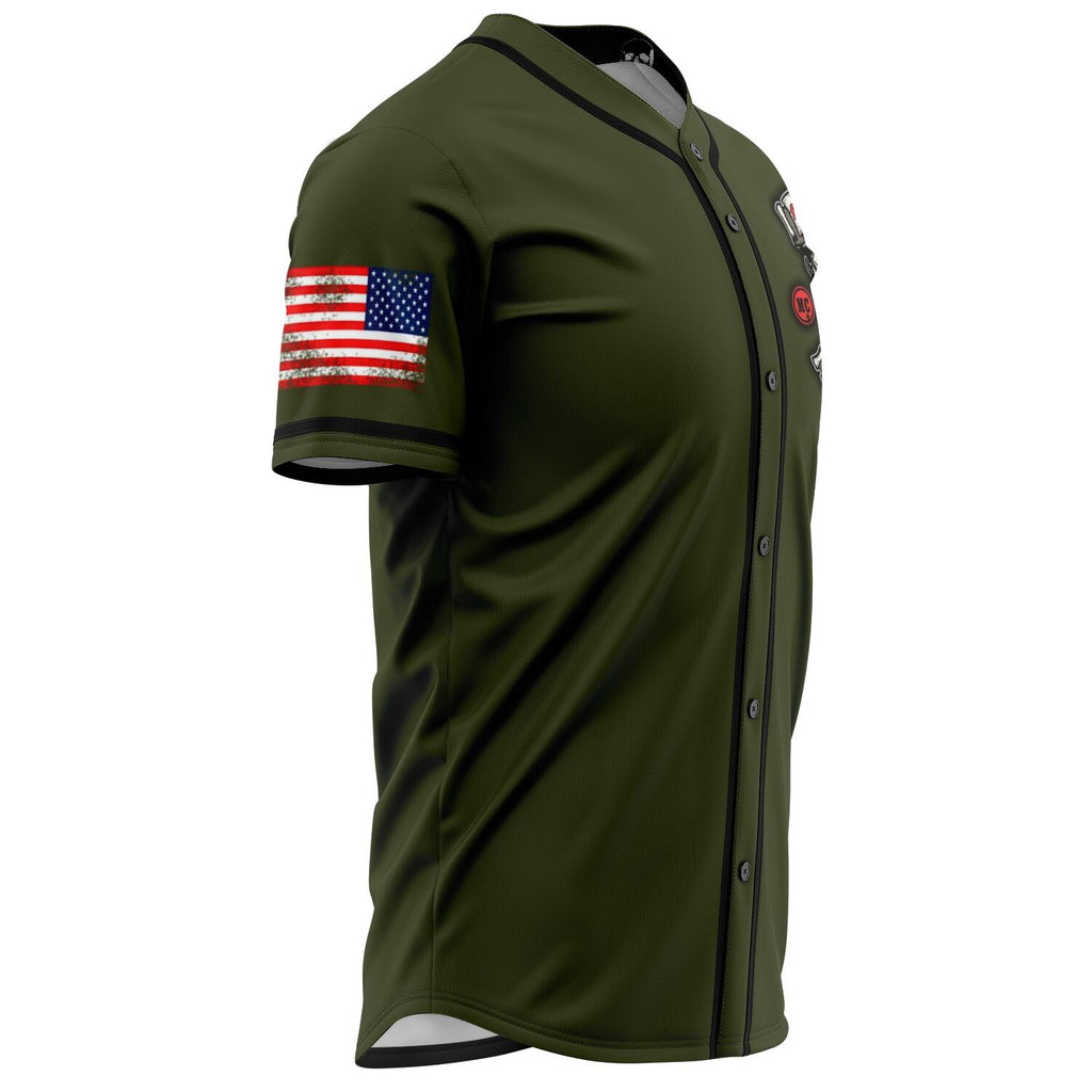 MOTORCYCLE CLUB JERSEY GREEN
