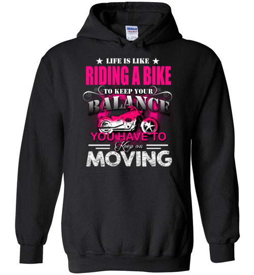 LIFE IS LIKE RIDING A BIKE