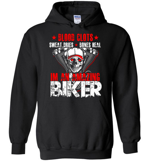 AMAZING BIKER FRONT PRINT