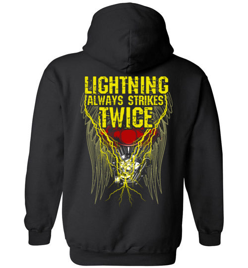 LIGHTNING ALWAYS STRIKES TWICE