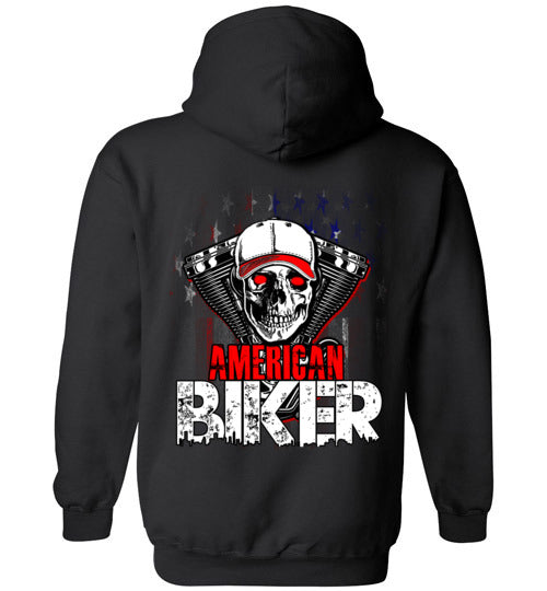 AMERICAN BIKER BACK PRINT
