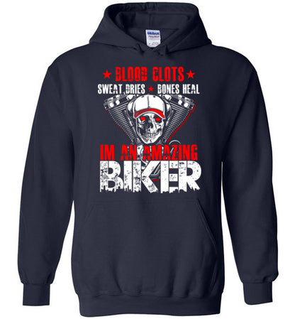AMAZING BIKER FRONT PRINT