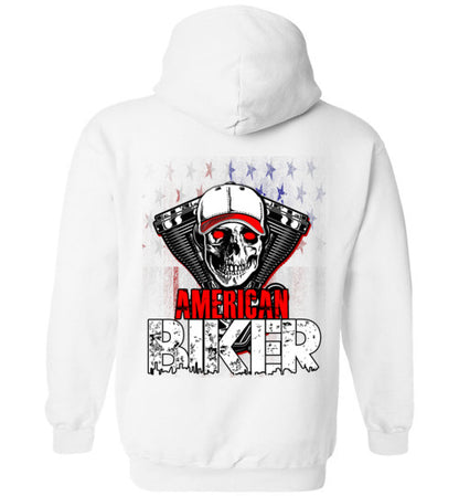 AMERICAN BIKER BACK PRINT