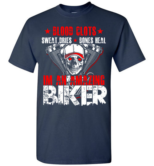 AMAZING BIKER FRONT PRINT