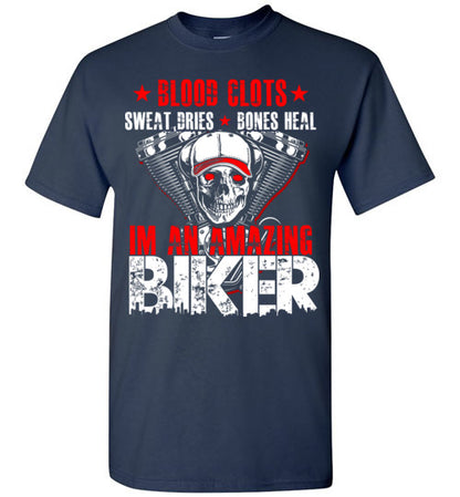 AMAZING BIKER FRONT PRINT