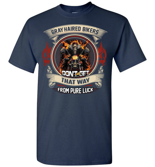 Grey Haired Bikers Don`t Get That Way From Pure Luck