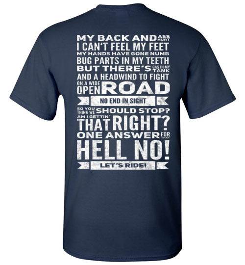 HELL NO! LET`S RIDE!