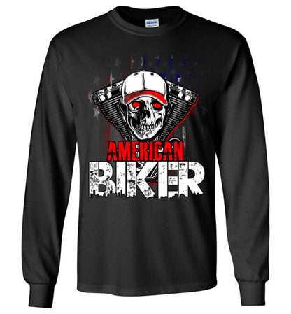 AMERICAN BIKER FRONT PRINT