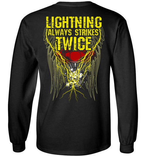 LIGHTNING ALWAYS STRIKES TWICE