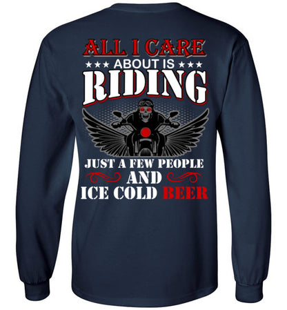 ALL I CARE ABOUT IS RIDING