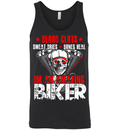 AMAZING BIKER FRONT PRINT