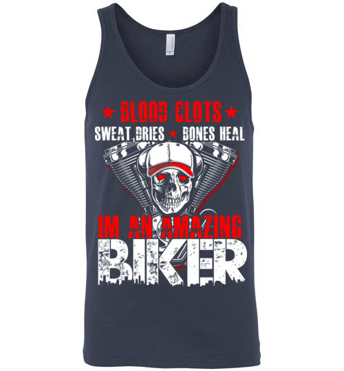 AMAZING BIKER FRONT PRINT
