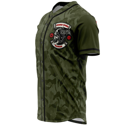 MOTORCYCLE CLUB JERSEY GREEN CAMO