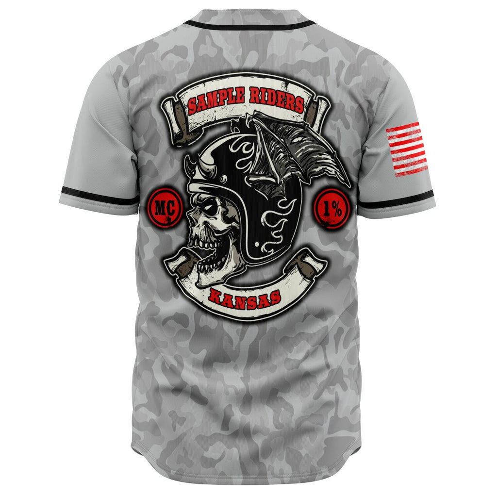 MOTORCYCLE CLUB JERSEY LIGHT CAMO