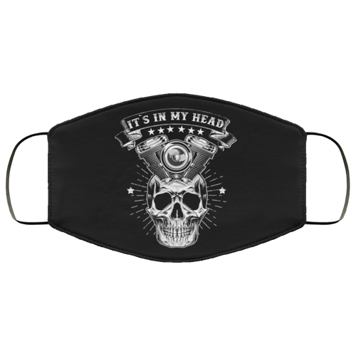 It`s In My Head Face Cover