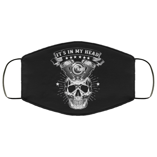 It`s In My Head Face Cover