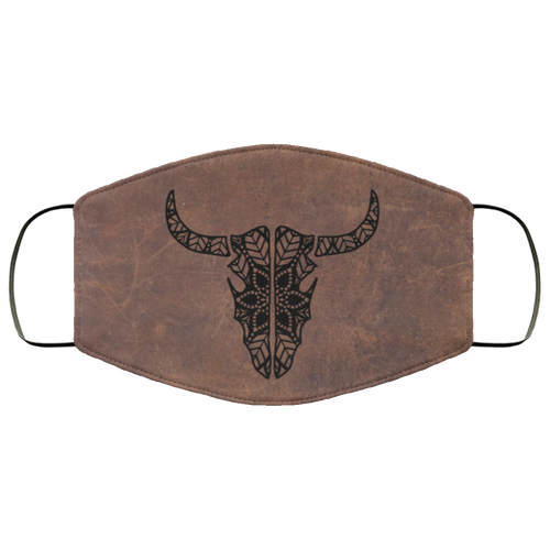 Bull Head Face Cover