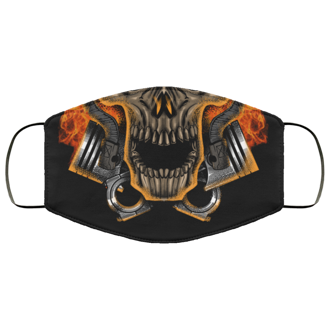 Biker Skull Face Cover