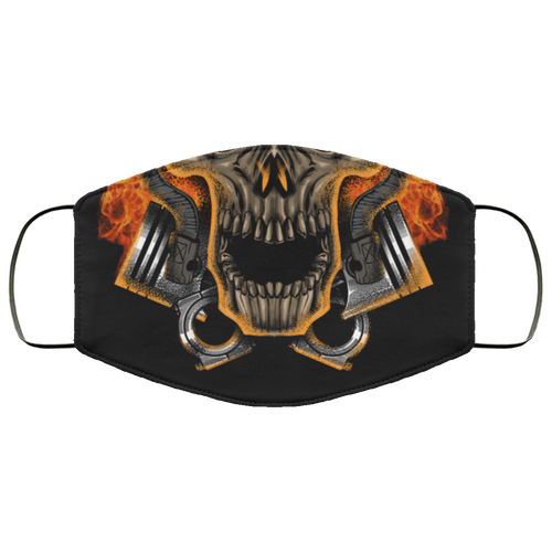 Biker Skull Face Cover