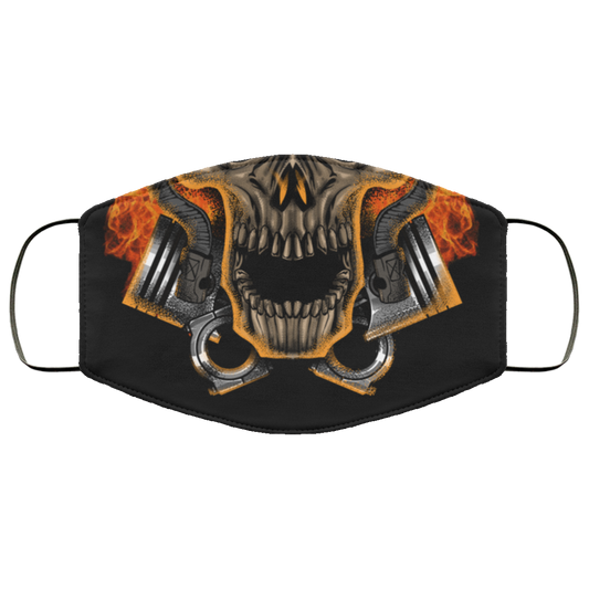Biker Skull Face Cover
