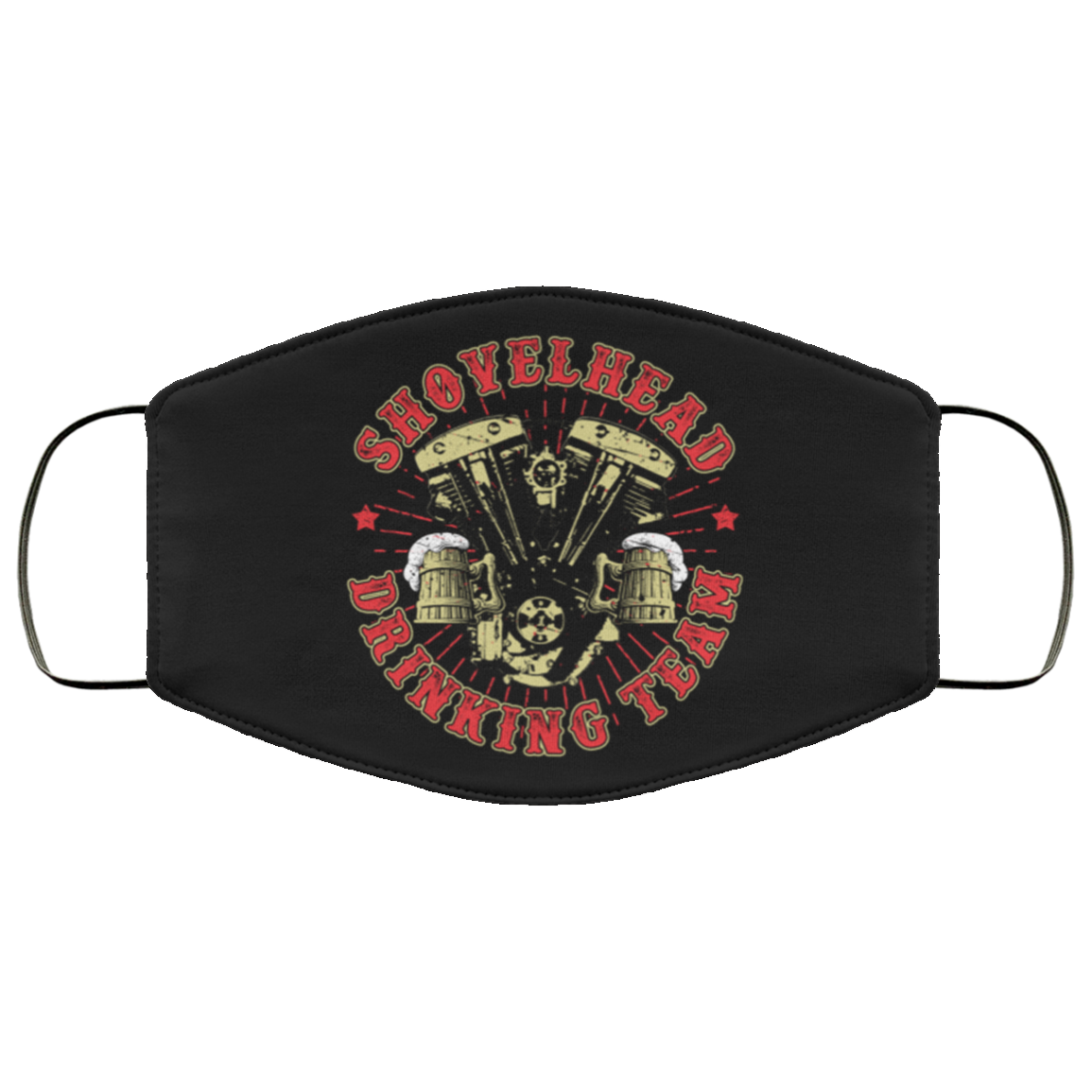 Shovelhead Drinking Team Face Cover