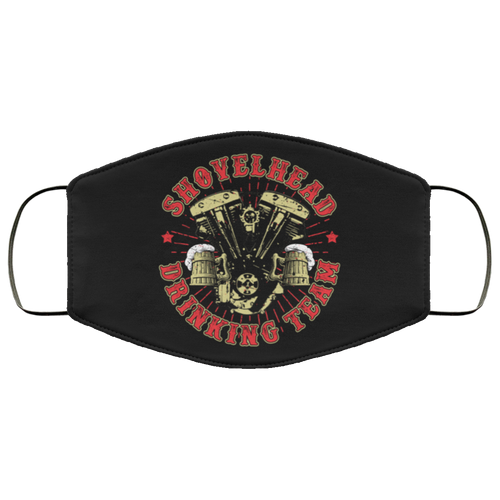 Shovelhead Drinking Team Face Cover
