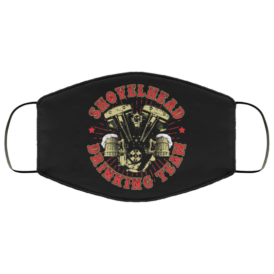 Shovelhead Drinking Team Face Cover