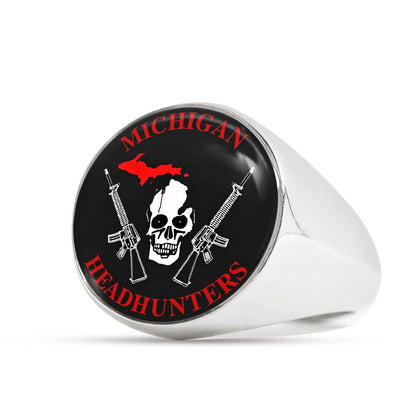Michigan HH Signet ring