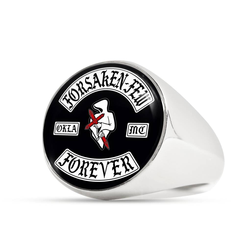 FORSAKEN-FEW SIGNET RING