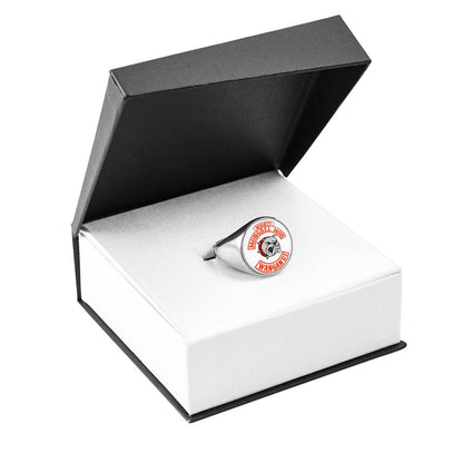Mighty MM Signet Ring White