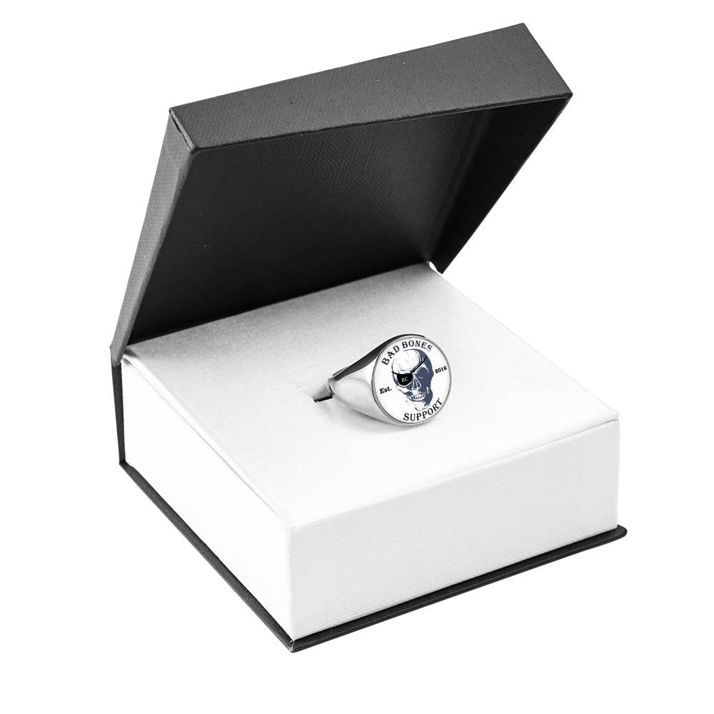 Bad Bones RC Support Signet Ring