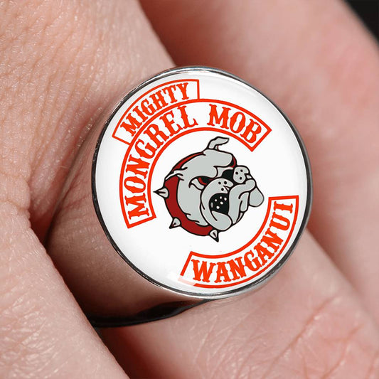 Mighty MM Signet Ring White