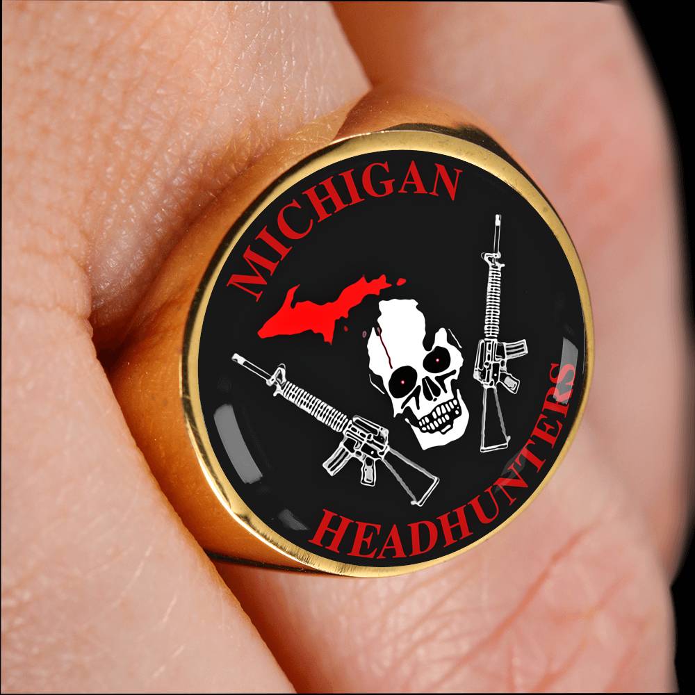 Michigan HH Signet ring