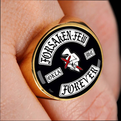 FORSAKEN-FEW SIGNET RING