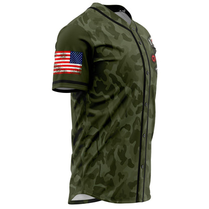 MOTORCYCLE CLUB JERSEY GREEN CAMO