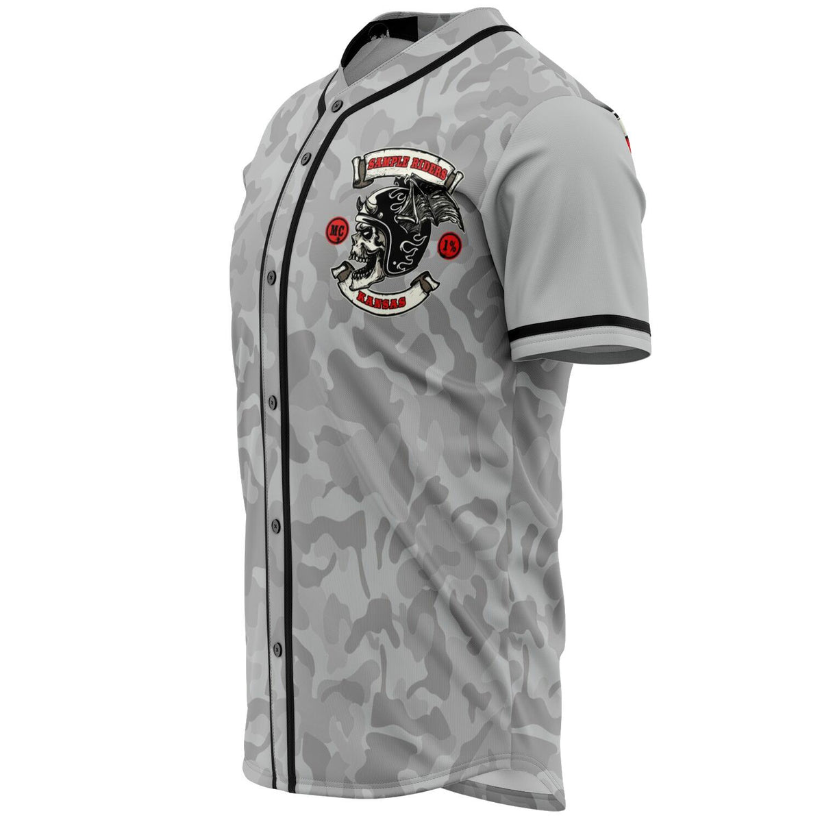 MOTORCYCLE CLUB JERSEY LIGHT CAMO