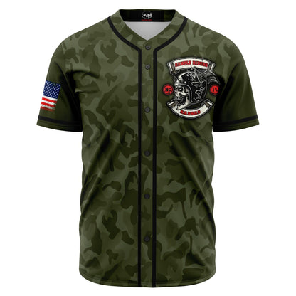 MOTORCYCLE CLUB JERSEY GREEN CAMO