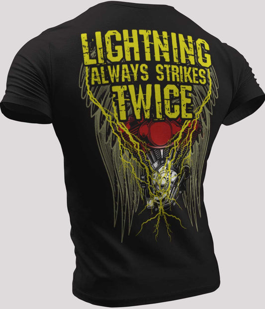 LIGHTNING ALWAYS STRIKES TWICE
