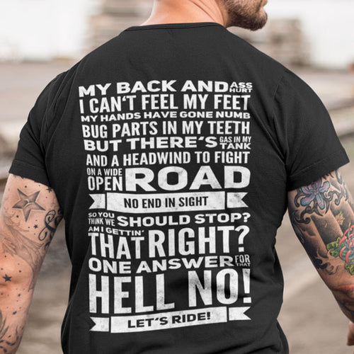 HELL NO! LET`S RIDE!